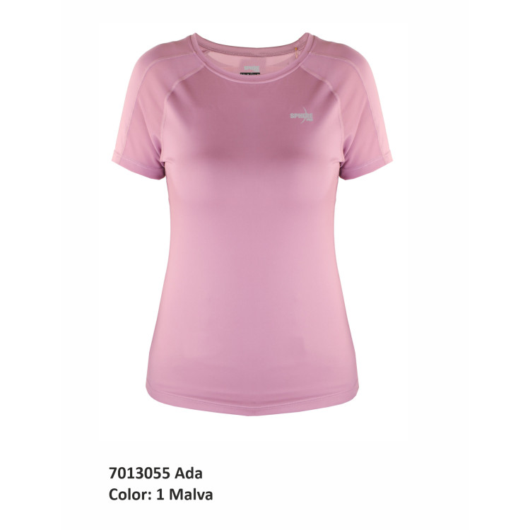 SPHERE PRO CAMISETA MALVA MUJER, ARISTARUN