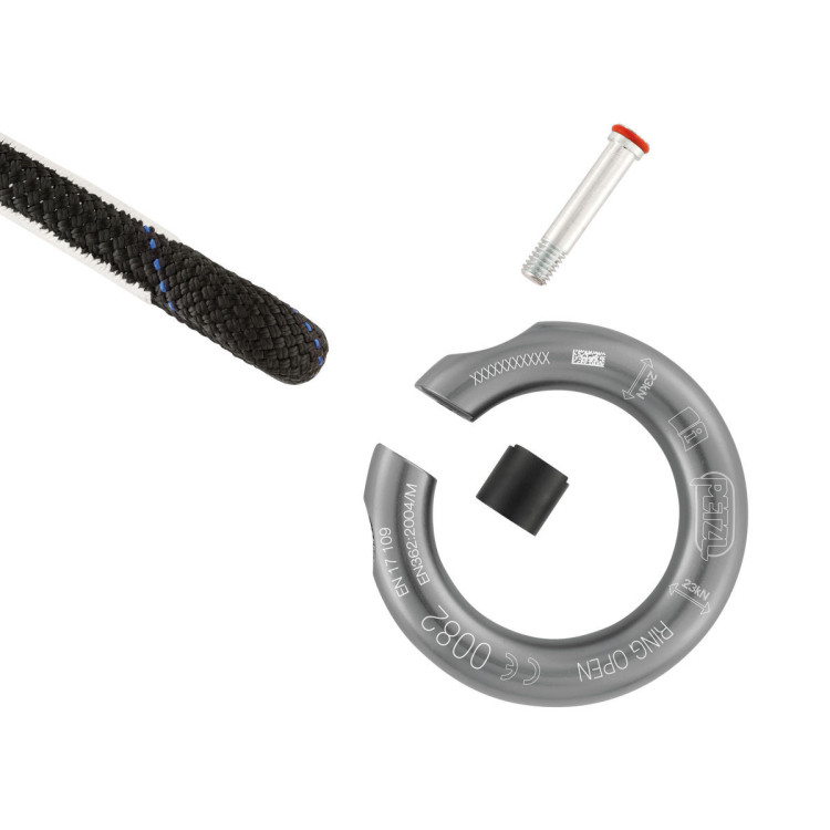PETZL RING OPEN NEGRO, ARISTARUN