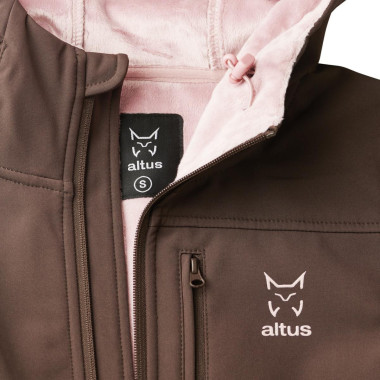 ALTUS CHAQUETA DECAN MUJER CHOCOLATEH30, ARISTARUN