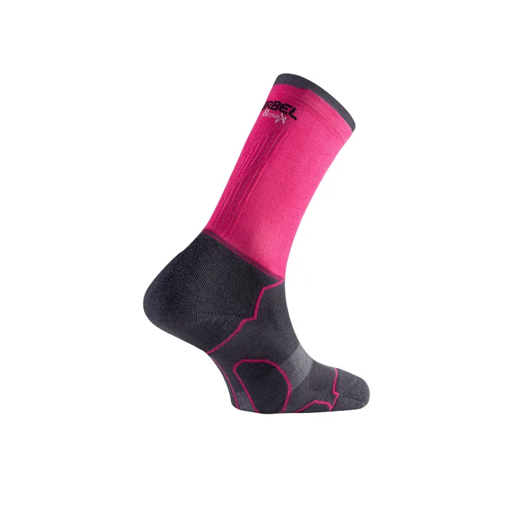 LURBEL DESAFIO FIVE COMPRESSION TRAIL GRIS MARENGO/FUCSIA, ARISTARUN