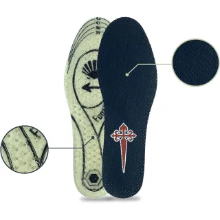 PLANTILLAS FOOTGEL OUTDOOR TREKKING ESPECIAL CAMINO DE SANTIAGO, ARISTARUN 2