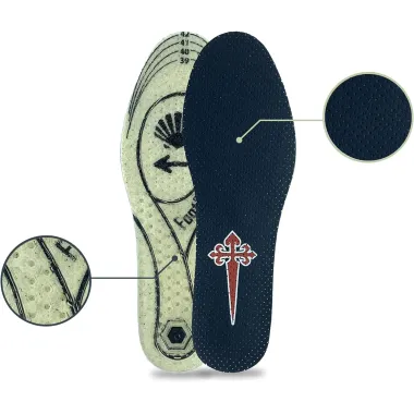 PLANTILLAS FOOTGEL OUTDOOR TREKKING ESPECIAL CAMINO DE SANTIAGO, ARISTARUN