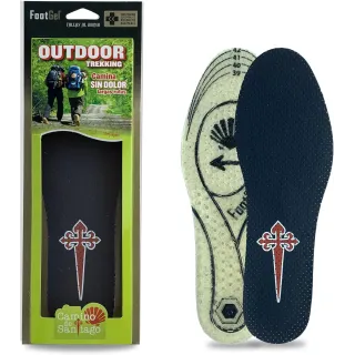 PLANTILLAS FOOTGEL OUTDOOR TREKKING ESPECIAL CAMINO DE SANTIAGO, ARISTARUN