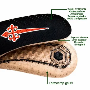 PLANTILLAS FOOTGEL OUTDOOR TREKKING ESPECIAL CAMINO DE SANTIAGO, ARISTARUN