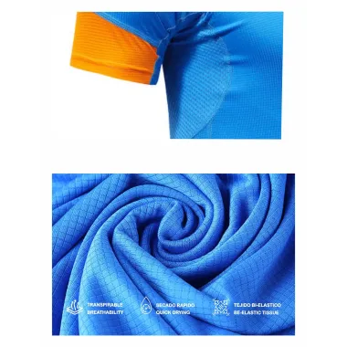 SPHERE PRO CAMISETA HOMBRE THEO BLUE/ORANGE, ARISTARUN
