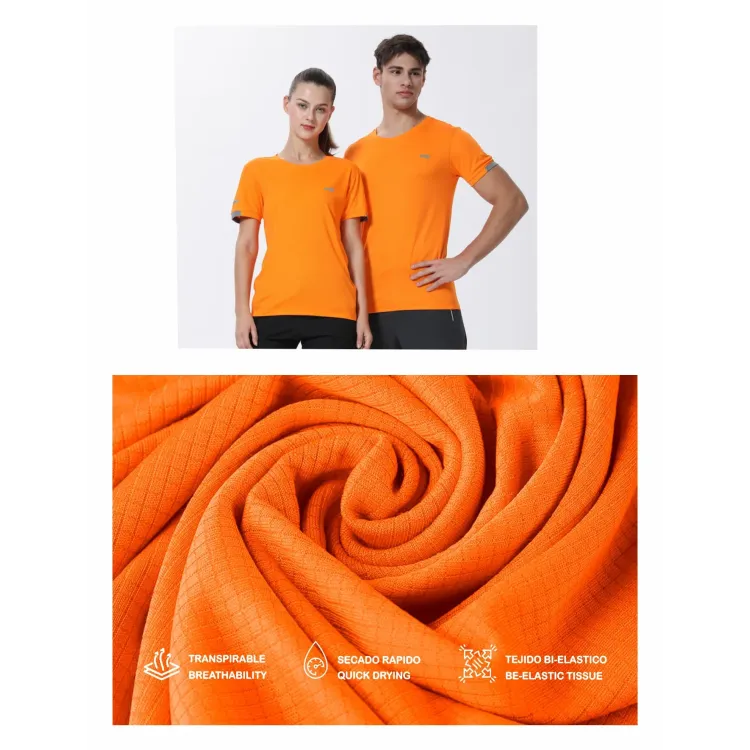 SPHERE PRO CAMISETA HOMBRE ELIAM ORANGE/GREY, ARISTARUN