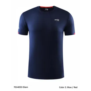 SPHERE PRO CAMISETA HOMBRE ELIAM BLUE/RED, ARISTARUN
