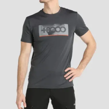 +8000 CAMISETA MANGA CORTA LASTEN ANTRACITA 184