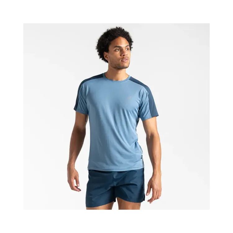 DARE 2B DISCERNIBLE II TEE BLACK MEDITERRANEA GREEN, ARISTARUN