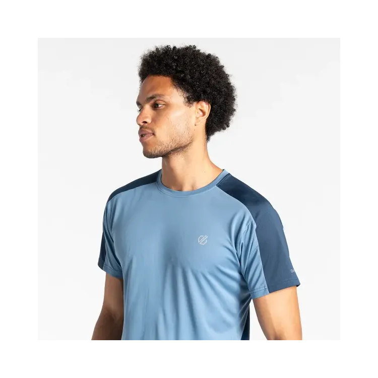 DARE 2B DISCERNIBLE II TEE BLACK MEDITERRANEA GREEN, ARISTARUN
