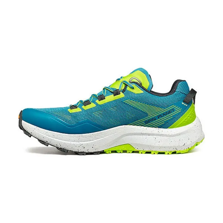 SCARPA SPIN PLANET OCEAN BLUE-LIME TRAIL HOMBRE, ARISTARUN