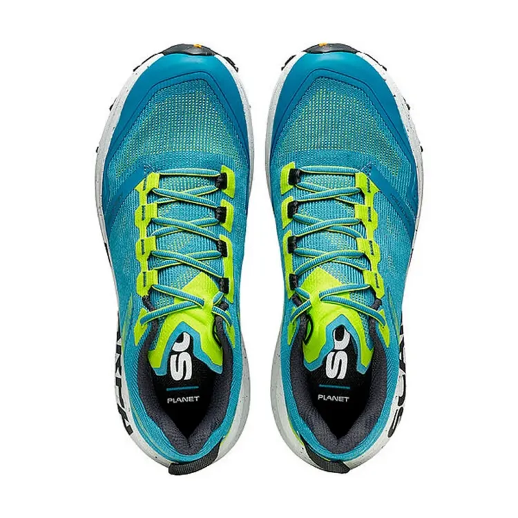 SCARPA SPIN PLANET OCEAN BLUE-LIME TRAIL HOMBRE, ARISTARUN