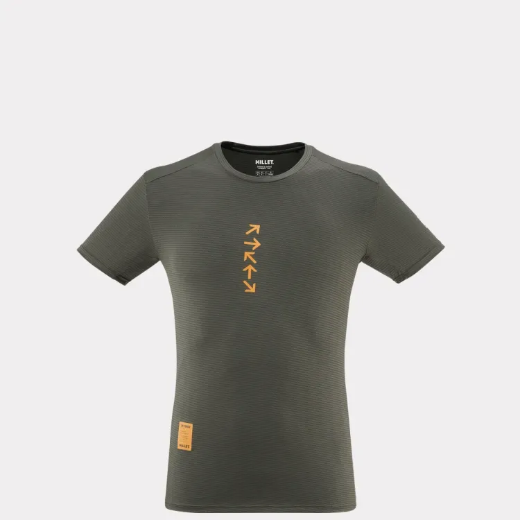 MILLET INTENSE PRINT DEEP JUNGLE CAMISETA HOMBRE TRAIL RUNNING