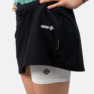 IZAS MINAS II PANTALON BLACK/WHITE MUJER, ARISTARUN.