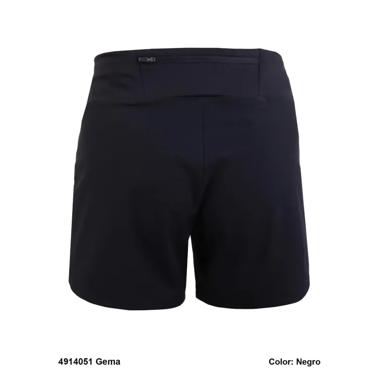 SPHERE PRO SHORT DEPORTIVO GEMA NEGRO MUJER, ARISTARUN.