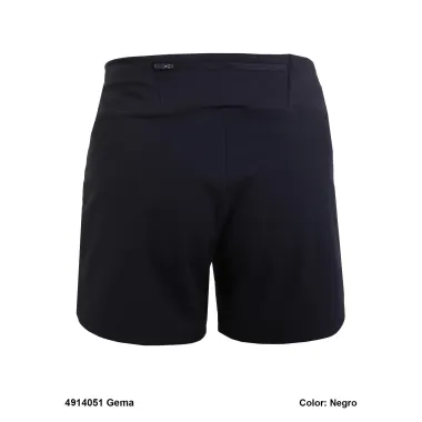 SPHERE PRO SHORT DEPORTIVO GEMA NEGRO MUJER, ARISTARUN.