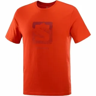 SALOMON CAMISETA OUTLIFE LOGO ROJO ALGODON, ARISTARUN