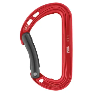 PETZL MOSQUETÓN SPIRIT CURVO ROJO, ARISTARUN