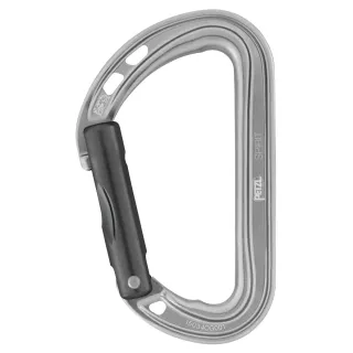 PETZL MOSQUETON SPIRIT GATILLO RECTO GRIS, ARISTARUN