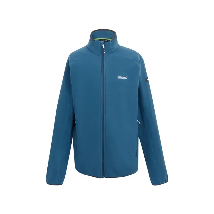 REGATTA Polar con cremallera completa para hombre Azul marroquí, ARISTARUN