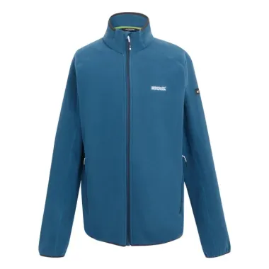 REGATTA Polar con cremallera completa para hombre Azul marroquí, ARISTARUN