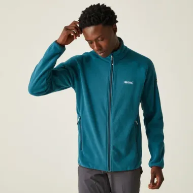 REGATTA Polar con cremallera completa para hombre Azul marroquí, ARISTARUN