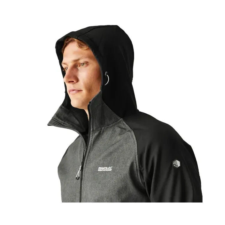 REGATTA SOFTSHELL AREC III GRIS/NEGRO,ARISTARUN