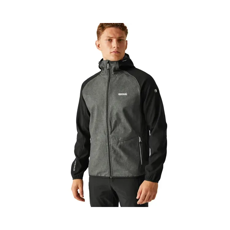 REGATTA SOFTSHELL AREC III GRIS/NEGRO,ARISTARUN
