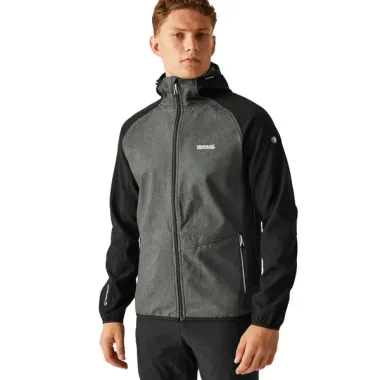 REGATTA SOFTSHELL AREC III GRIS/NEGRO,ARISTARUN