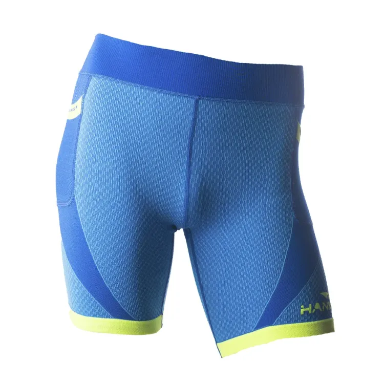 HANKER SAMLO MALLA CORTA AZUL/AMARILLO UNISEX,ARISTARUN