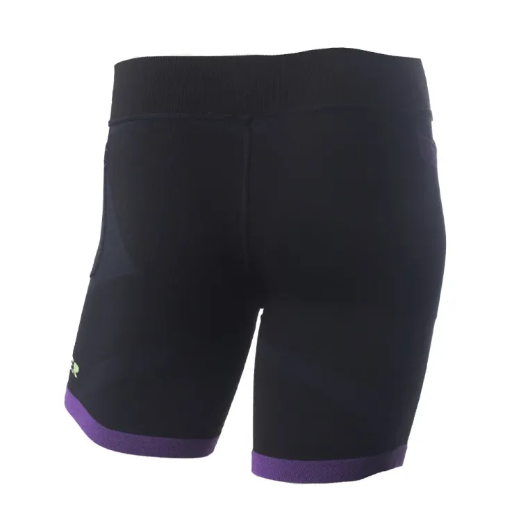 HANKER SAMLO MALLA CORTA NEGRO/MORADO UNISEX,ARISTARUN