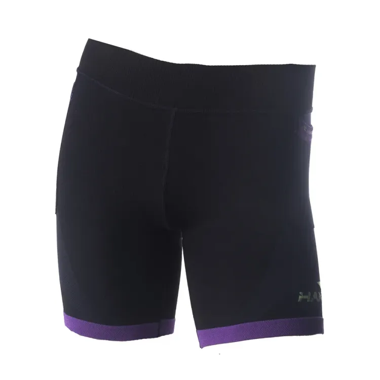 HANKER SAMLO MALLA CORTA NEGRO/MORADO UNISEX,ARISTARUN