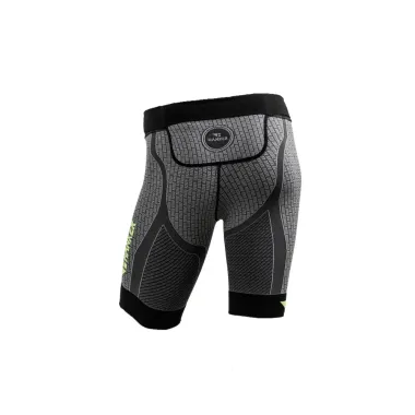 HANKER NAG MALLA CORTA COMPRESIVA UNISEX AZUL/NEGRO