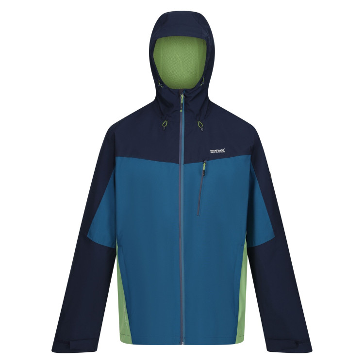 REGATTA BIRCHDALE CHAQUETA IMPERMEABLE AZUL HOMBRE FOTO D,ARISTARUN
