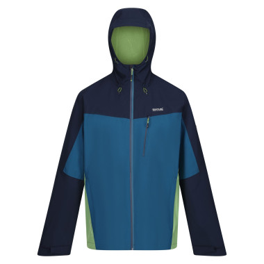 REGATTA BIRCHDALE CHAQUETA IMPERMEABLE AZUL HOMBRE FOTO D,ARISTARUN