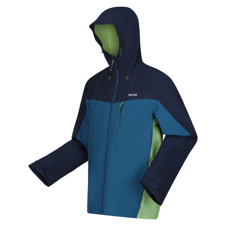 REGATTA BIRCHDALE CHAQUETA IMPERMEABLE AZUL HOMBRE FOTO L,ARISTARUN
