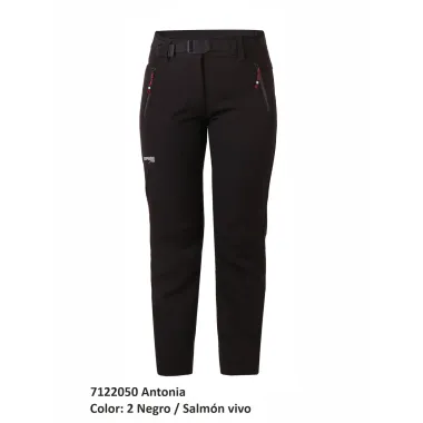 SPHERE PRO ANTONIA PANTALON NEGRO MUJER DELANTERA,ARISTARUN