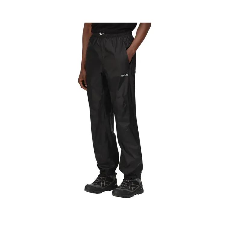 REGATTA ACTIVE PANTALON IMPERMEABLE NEGRO PORTADA ,ARISTARUN