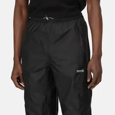 REGATTA ACTIVE PANTALON IMPERMEABLE NEGRO AMPLIADA,ARISTARUN