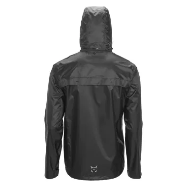 ALTUS CHAQUETA IMPERMEABLE RODAS NEGRO HOMBRE TRASERA,ARISTARUN