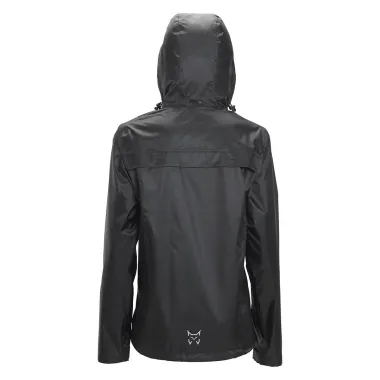ALTUS CHAQUETA IMPERMEABLE RODAS NEGRO MUJER TRASERA,ARISTARUN