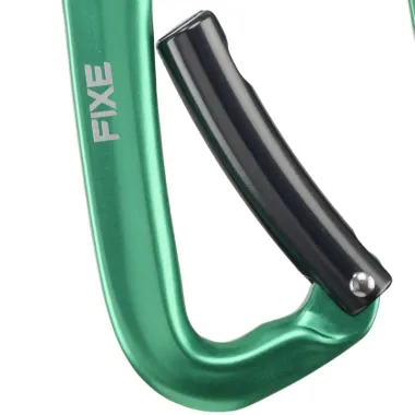 FIXE MOSQUETÓN PUPUT CURVE VERDE INFERIOR,ARISTARUN