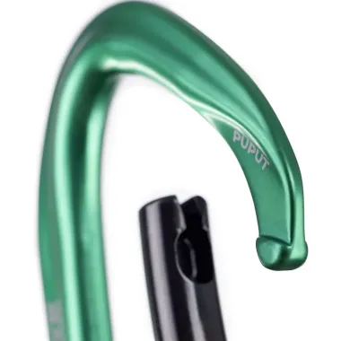 FIXE MOSQUETÓN PUPUT CURVE VERDE NARIZ,ARISTARUN