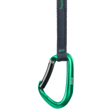 FIXE MOSQUETÓN PUPUT CURVE VERDE CINTA,ARISTARUN