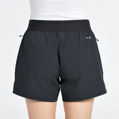 +8000 VERBA PANTALÓN CORTO TREKKING NEGRO MUJER TRASERA,ARISTARUN