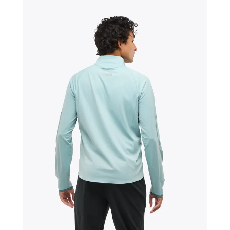 HOKA GLIDETECH QUARTER ZIP CAPA MEDIA DZY HOMBRE TRASERA,ARISTARUN