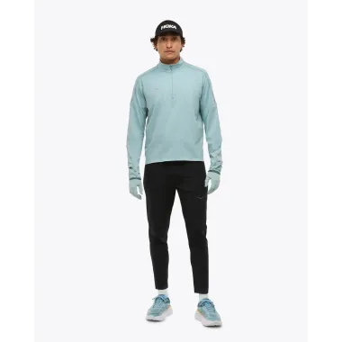 HOKA GLIDETECH QUARTER ZIP CAPA MEDIA DZY HOMBRE FRONTAL,ARISTARUN