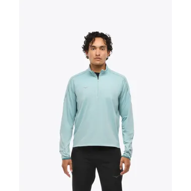 HOKA GLIDETECH QUARTER ZIP CAPA MEDIA DZY HOMBRE MODELO,ARISTARUN