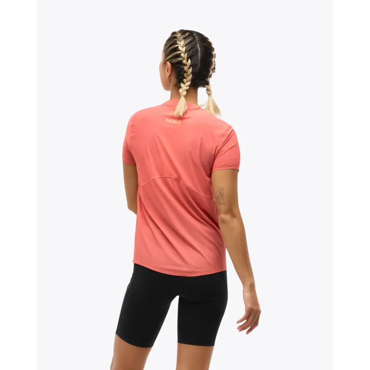 HOKA AIROLITE CAMISETA MANGA CORTA GFR MUJER TRASERA,ARISTARUN