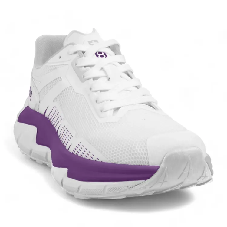 +8000 TERUL ZAPATILLA MIXTA BLANCO/MORADO MUJER PUNTERA,ARISTARUN